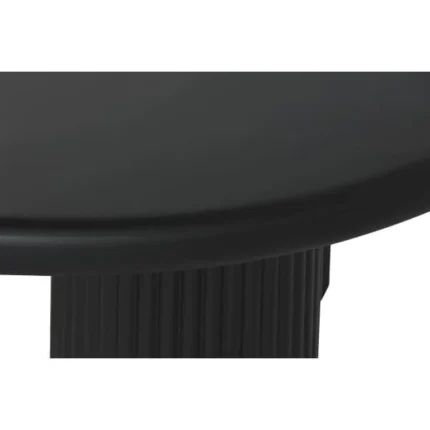 PRITI Round Tripod Coffee Table in Black