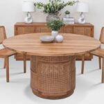 PRITI Round Cane Table