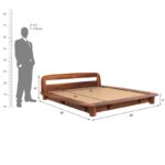 PRITI King Size Non Storage Bed