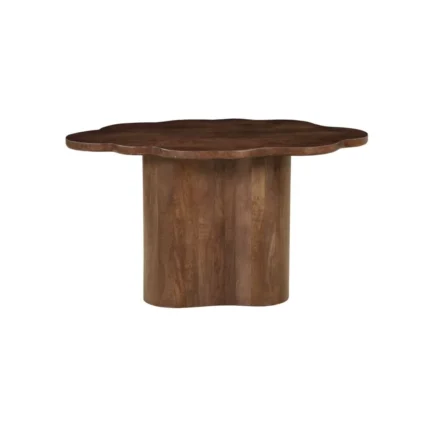 PRITI Wood Coffee Table in Dark Finish