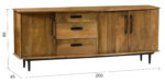 PRITI Sideboard 200cm