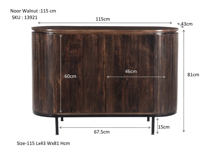 PRITI Sideboard 115cm
