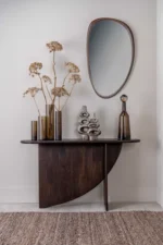 PRITI SIDE TABLE WALNUT