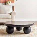 PRITI Wooden Top Coffee Table