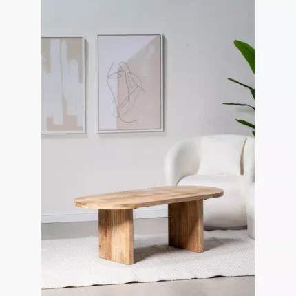 PRITI Coffee Table with Flat Legs