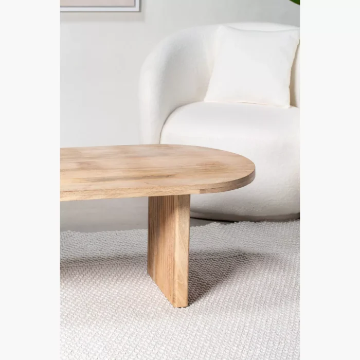 PRITI Coffee Table with Flat Legs