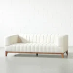 PRITI Cream Fabric Sofa