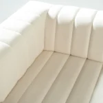 PRITI Cream Fabric Sofa