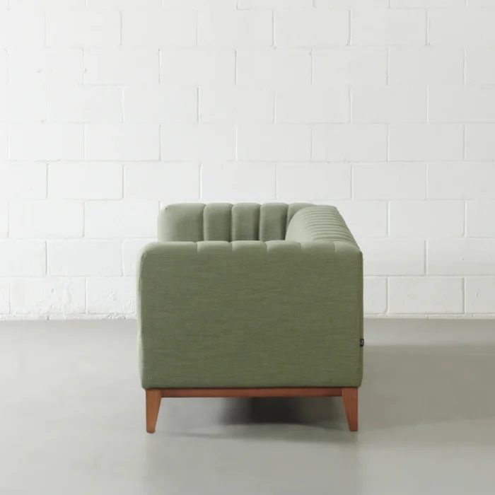 PRITI Green Fabric Sofa