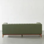PRITI Green Fabric Sofa