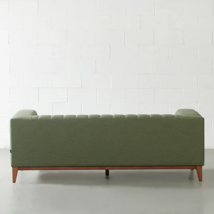 PRITI Green Fabric Sofa
