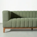 PRITI Green Fabric Sofa