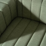 PRITI Green Fabric Sofa
