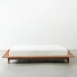 PRITI Solid Wood Platform Bed