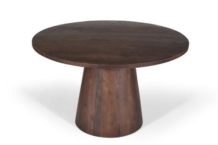 PRITI Dining Table Brown 130 cm