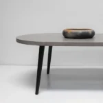 PRITI Curved Mono Coffee Table | Tea Table for Living Room