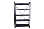 PRITI Wooden Bookcase 120 cm Black