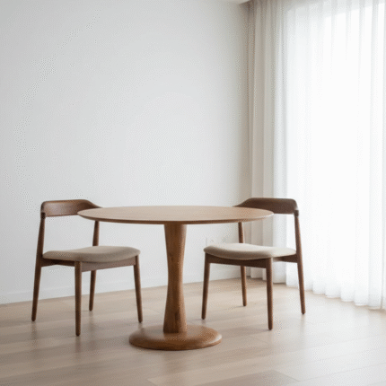 PRITI Solid Mango Wood Dining Table