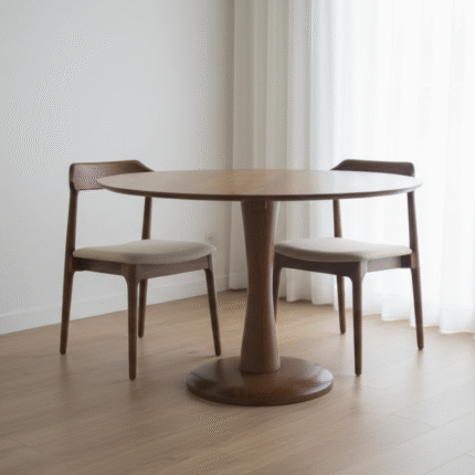 PRITI brown wood Dining Table