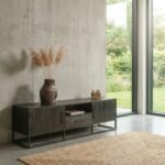 PRITI Wooden TV Cabinet 165 cm (Solid Wood)