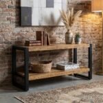 PRITI TV Cabinet 120 cm (Solid Wood ) - Image 3