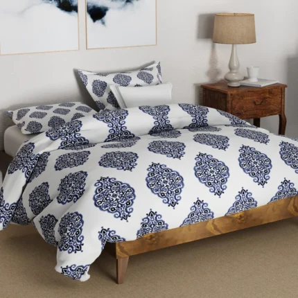 PRITI Mid-century Modern Platform Bed
