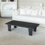 PRITI Black Wood Coffee Table