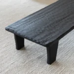 PRITI Black Wood Coffee Table