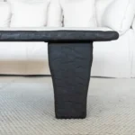 PRITI Black Wood Coffee Table