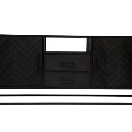 PRITI Dresser Sideboard 180 cm Black