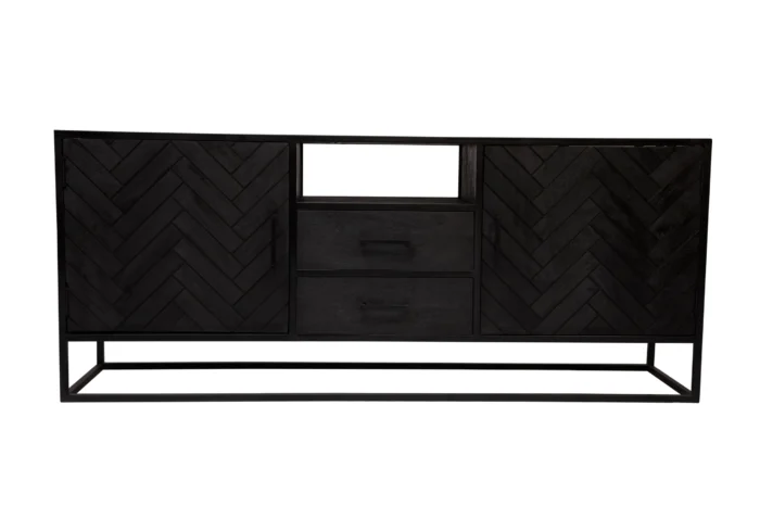 PRITI Dresser Sideboard 180 cm Black