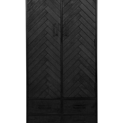 PRITI Cabinet 80 cm Black