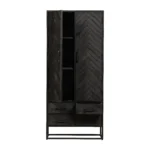 PRITI Cabinet 80 cm Black