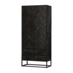 PRITI Cabinet 80 cm Black