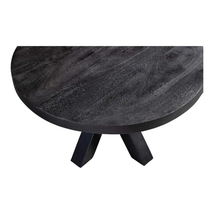 PRITI Coffee Table Round 70 cm Black