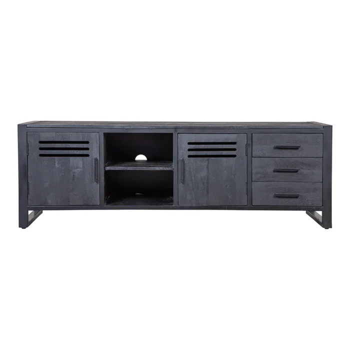 PRITI TV Cabinet 180 cm Black