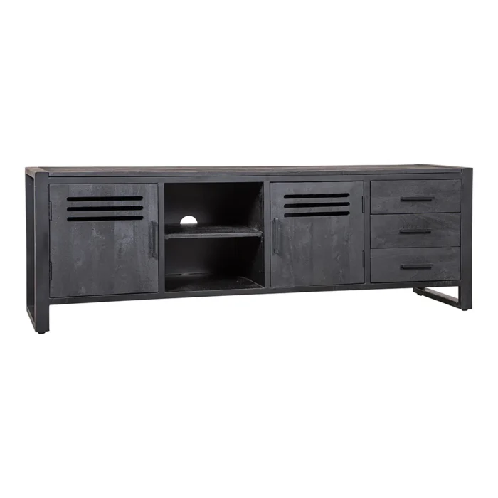 PRITI TV Cabinet 180 cm Black