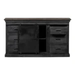 PRITI Dresser Sideboard 140 cm Black