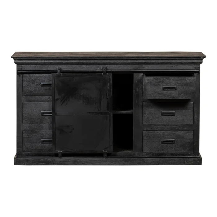 PRITI Dresser Sideboard 140 cm Black