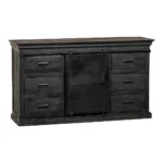 PRITI Dresser Sideboard 140 cm Black