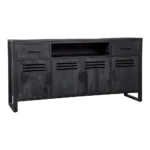 PRITI Dresser Sideboard 180 cm Black