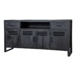 PRITI Dresser Sideboard 180 cm Black