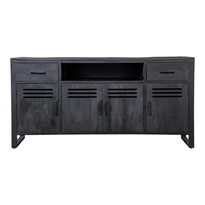 PRITI Dresser Sideboard 180 cm Black