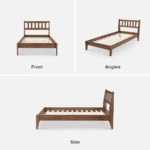 PRITI Bed Frame with Headboard