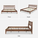 PRITI Bed Frame with Headboard