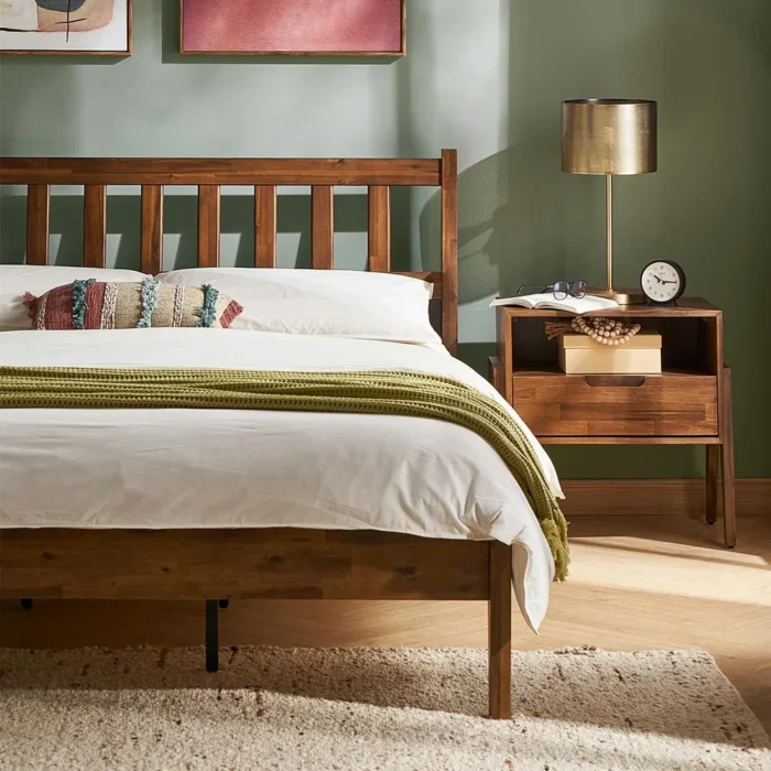 PRITI Bed Frame with Headboard