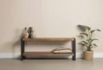 PRITI TV Cabinet 120 cm (Solid Wood )