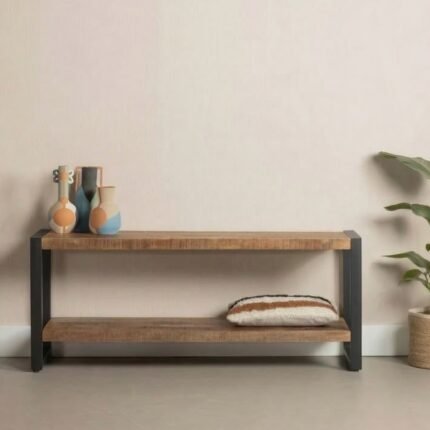 PRITI TV Cabinet 120 cm (Solid Wood )