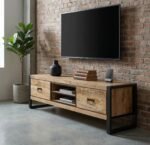 PRITI TV Cabinet 160 cm (Solid Wood)