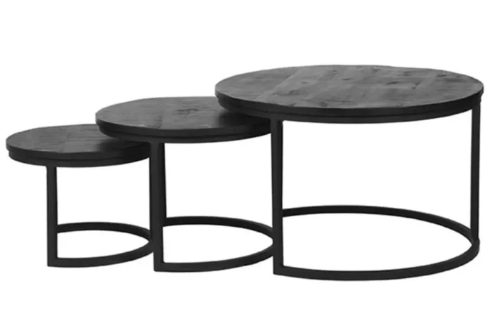 PRITI Coffee Table Set Triplet